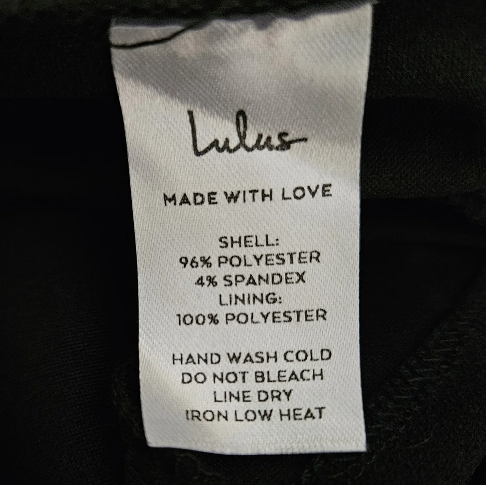 Lulu's Black One-Shoulder Long Sleeve Dress - Picture 8 of 9